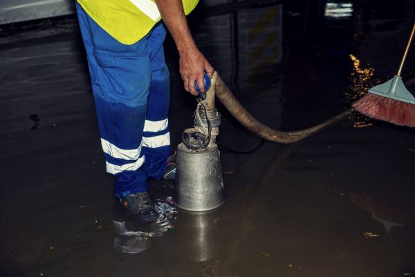 Basement Water Removal in Deland