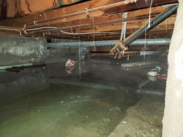 Crawlspace Water Restoration in Deland